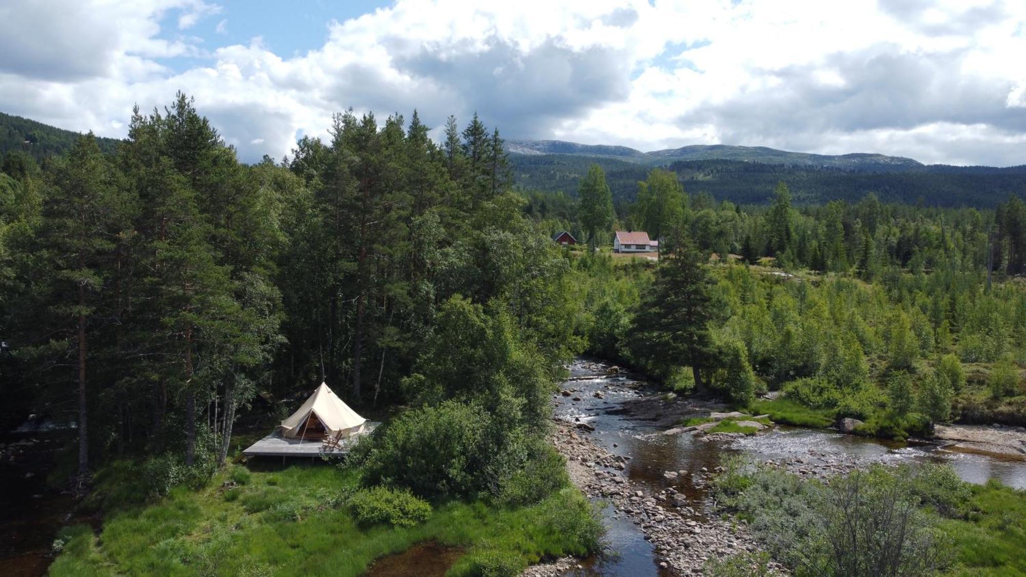 Fossumsanden Camping Og Hytter Fyresdal Εξωτερικό φωτογραφία